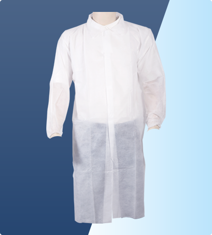 Non Woven Disposable Lab Coats Manufacturer in Ahmedabad, India